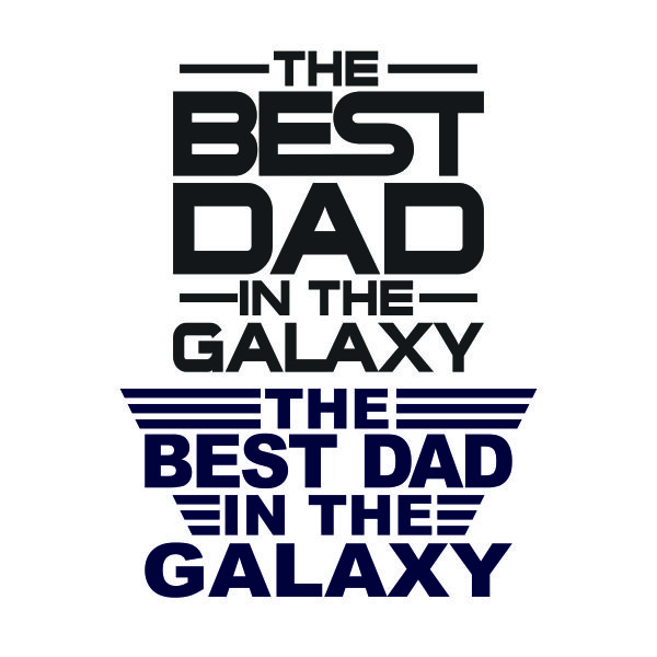 The Best Dad SVG Cuttable Design
