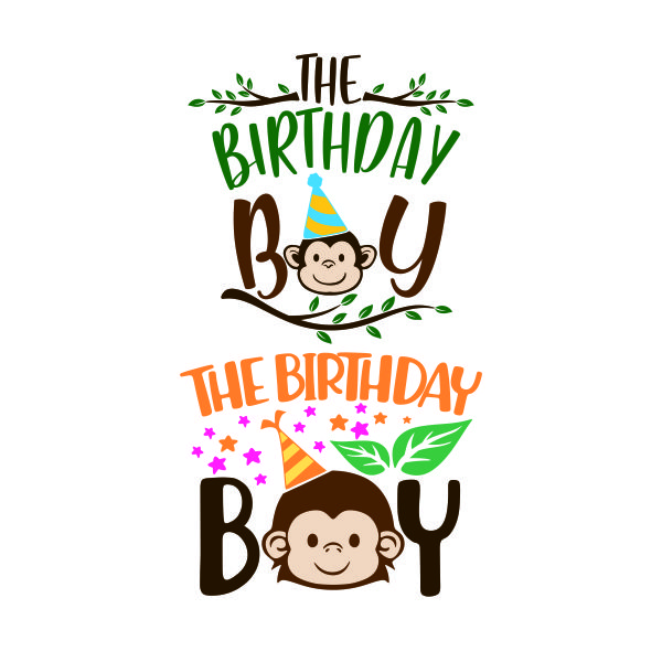 The Birthday Boy Cuttable Design