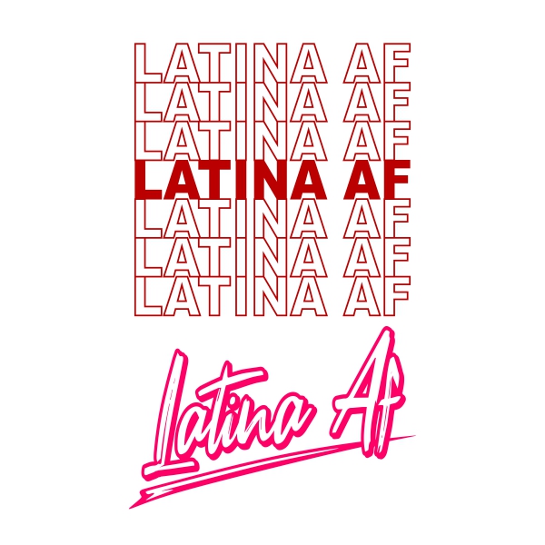 Latina AF Cuttable Design