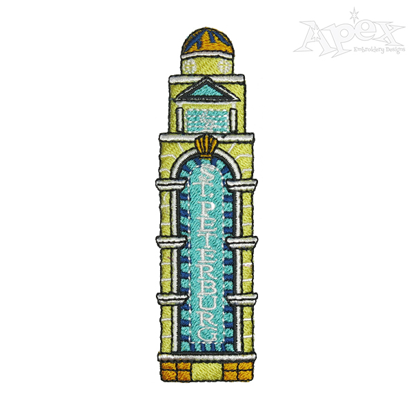 St. Petersburg Embroidery Design