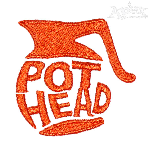 Pothead Embroidery Designs