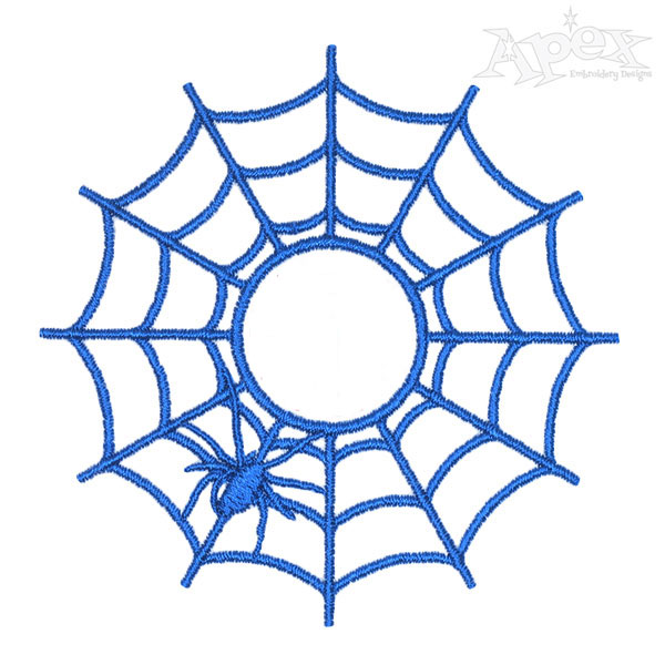 Spider Net Embroidery Designs