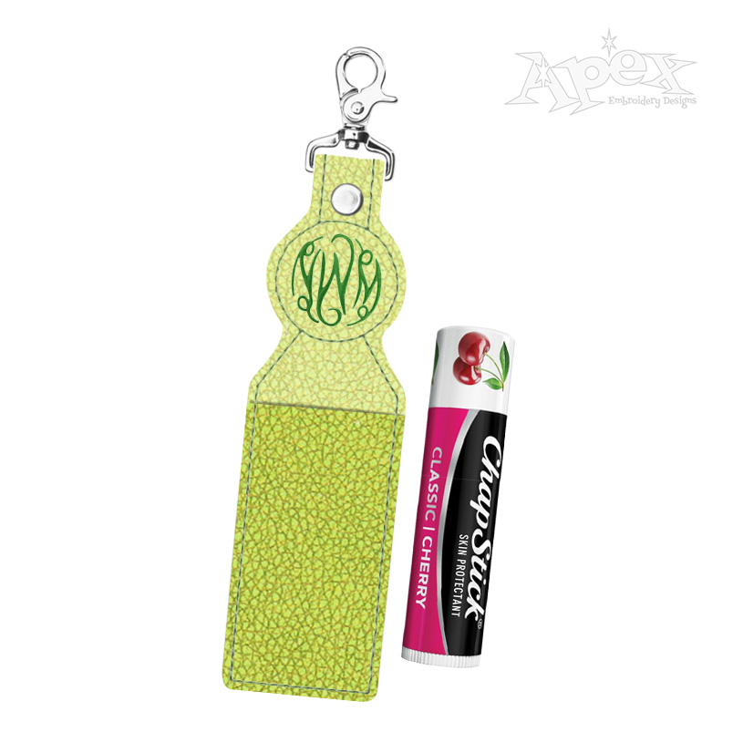  Mace Lipstick Holder Keychain ITH Embroidery Design