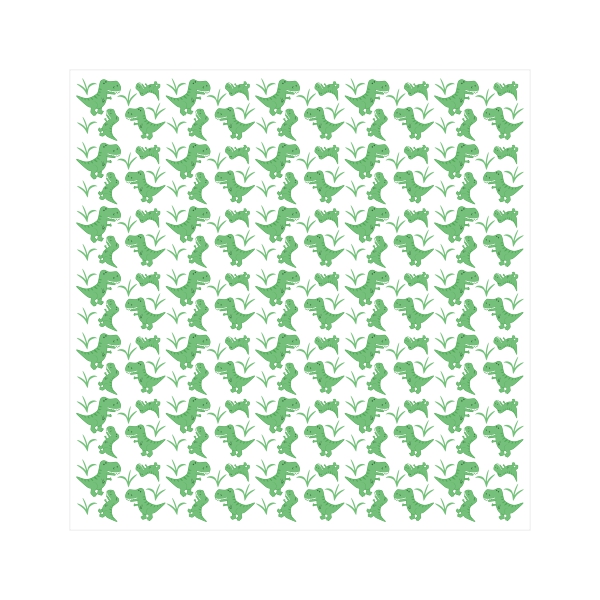 Green Dinosaur Seamless Pattern Digital Paper