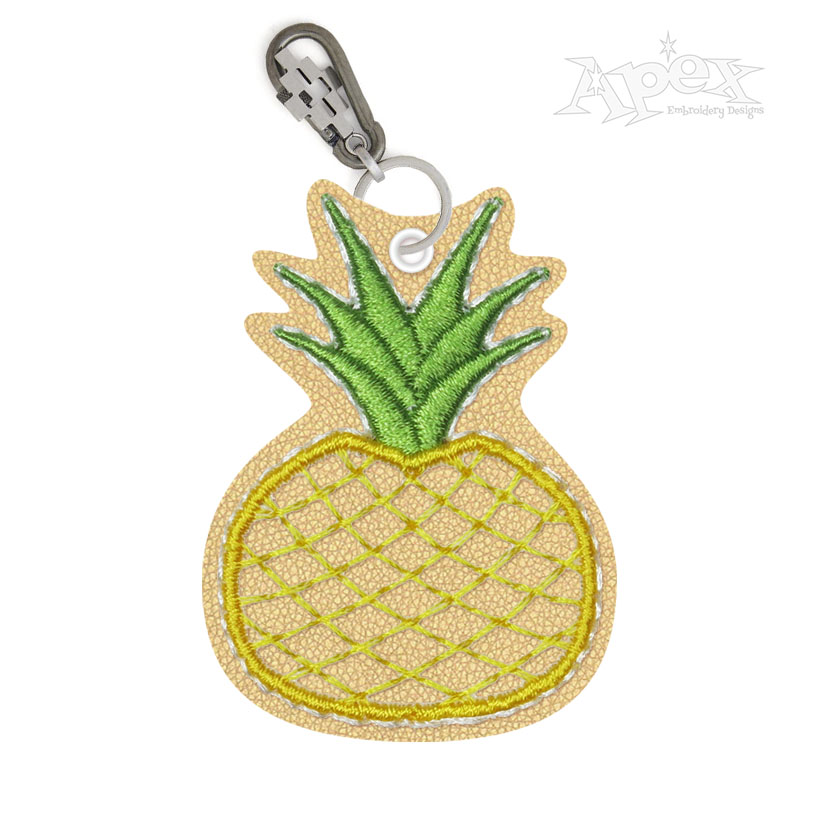 Pineapple Feltie ITH In-The-Hoop Embroidery Design
