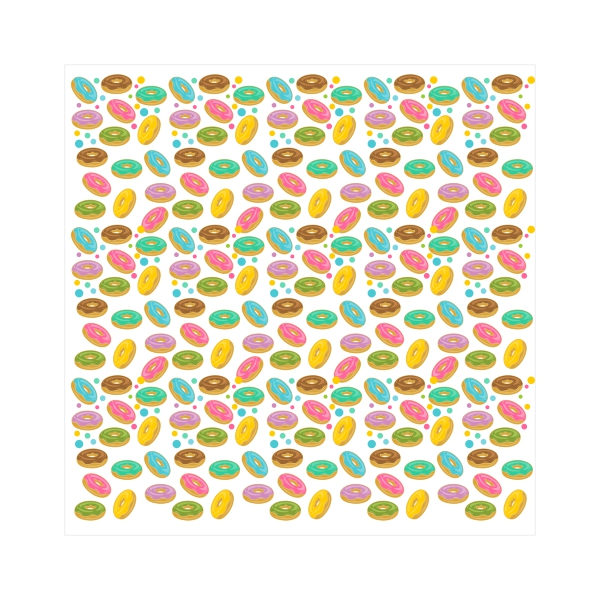 Donut Seamless Pattern 