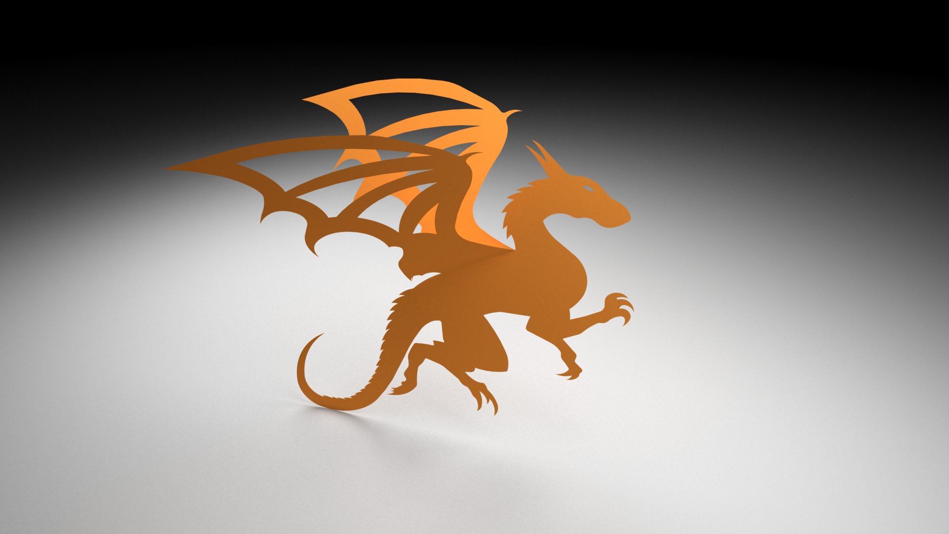 Flying Dragon 3D Cuttable Design