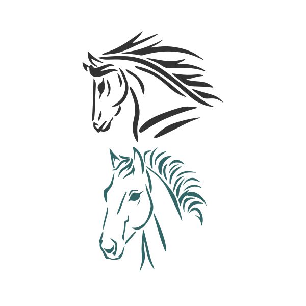 Horse Cuttable Design