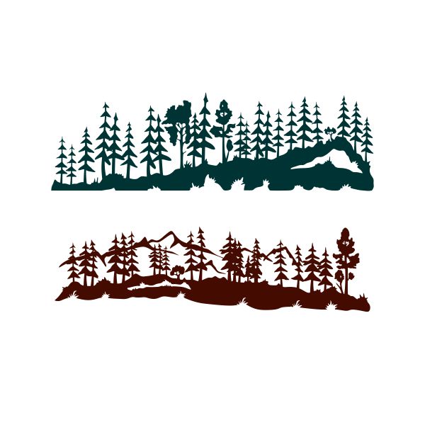 Pine Forest Cuttable Design