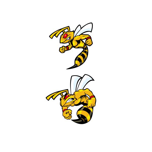 Bee Hornet Cuttable Design