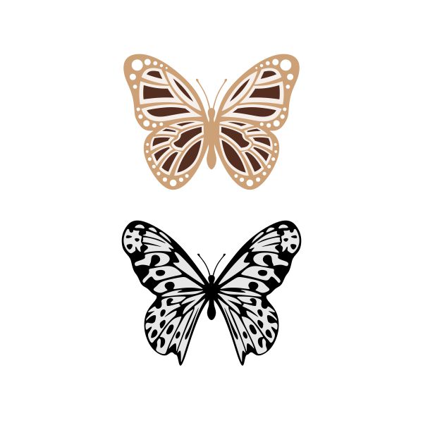 Butterfly Cuttable Design