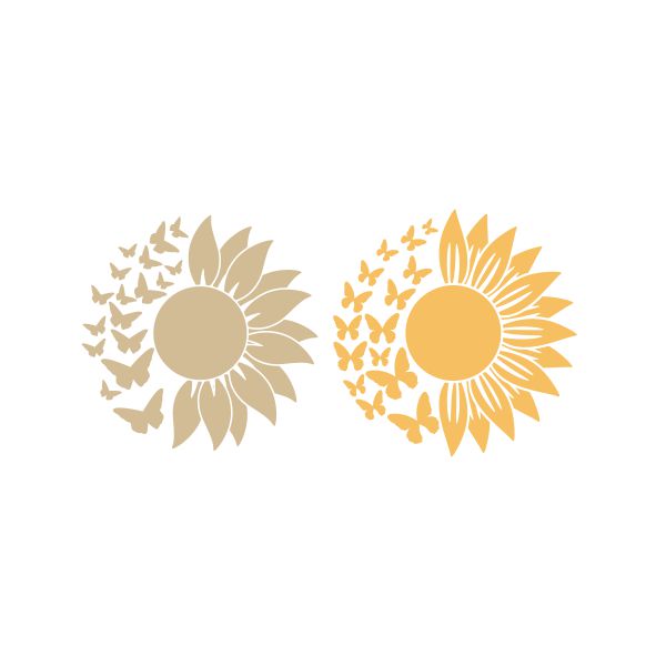 Sunflower Cuttable Design