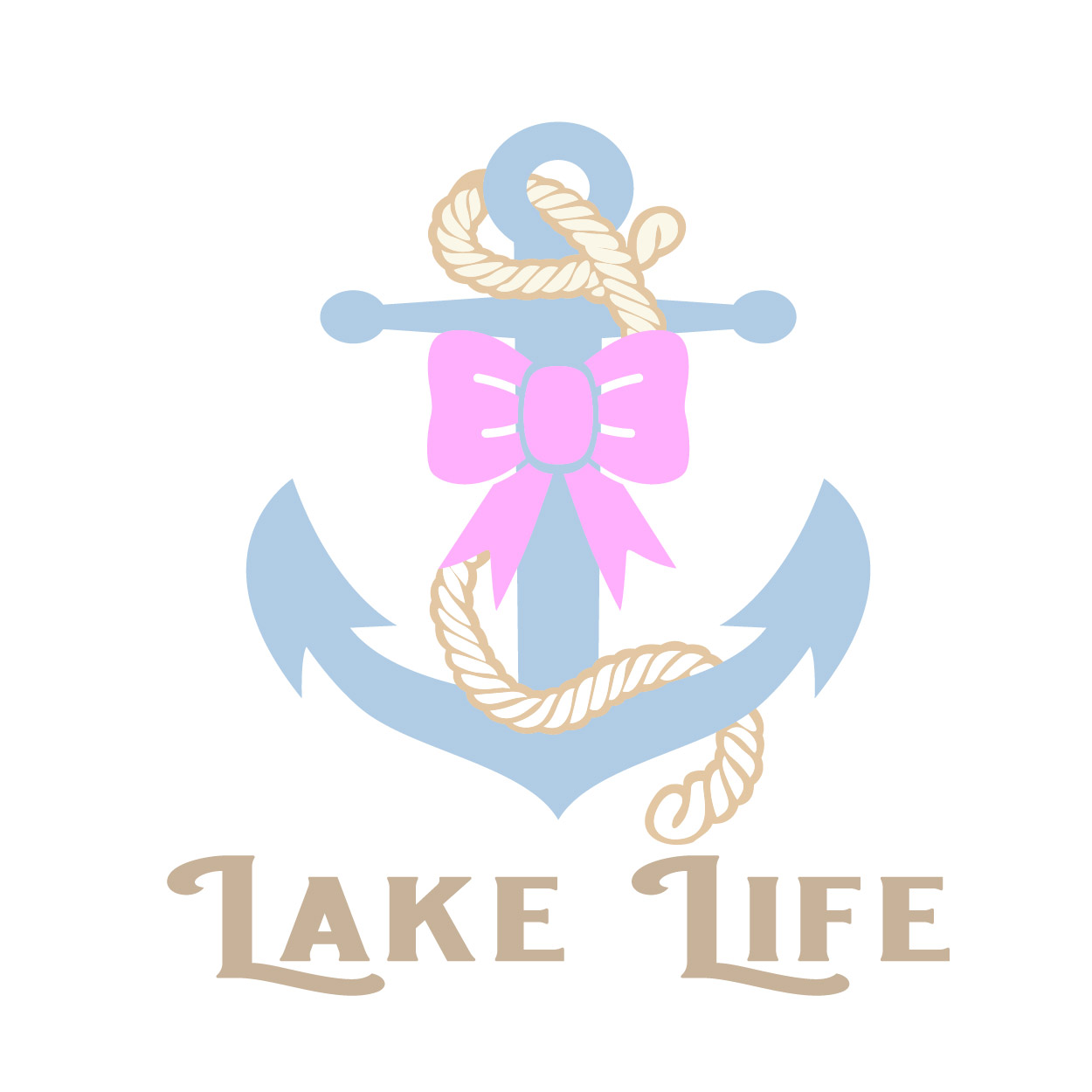 Lake Life Anchor Cuttable Design
