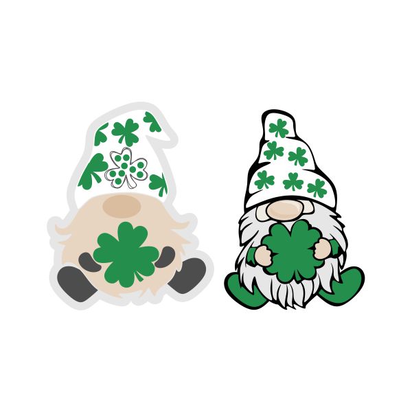St. Patrick's Day Gnome Cuttable Design