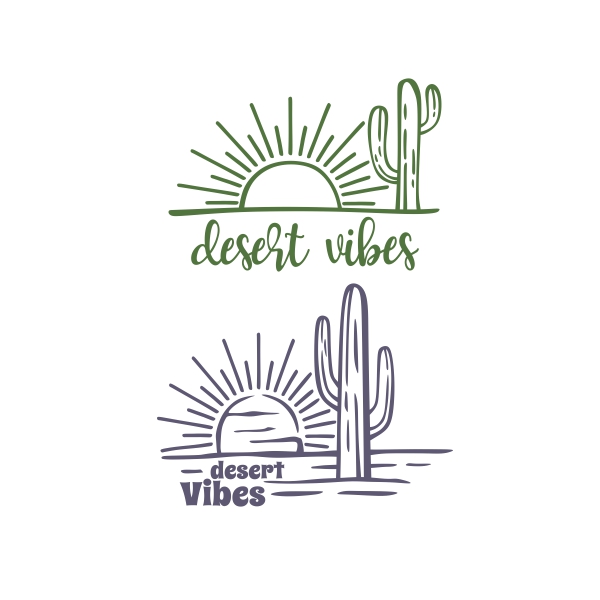 Desert Vibes Cuttable Design