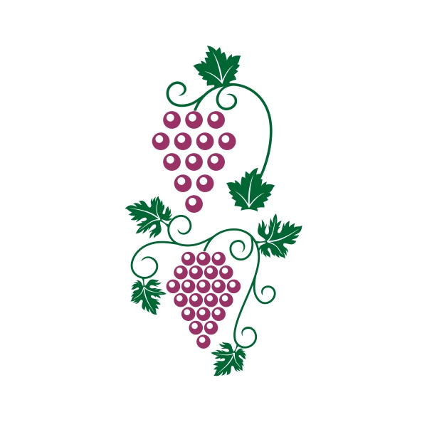 Grapes Cuttable Design