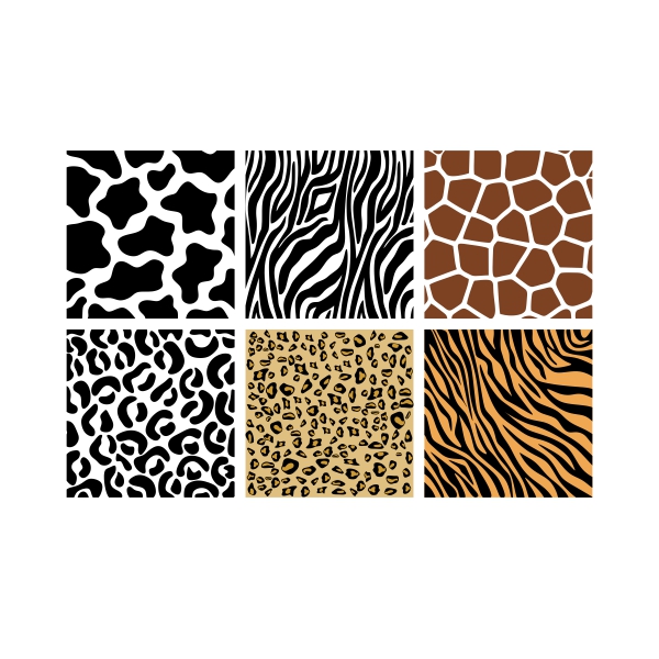 Animal Prints Pack SVG Cuttable Design