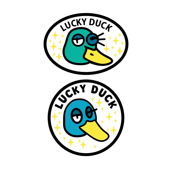 Luck Duck SVG Cuttable Designs