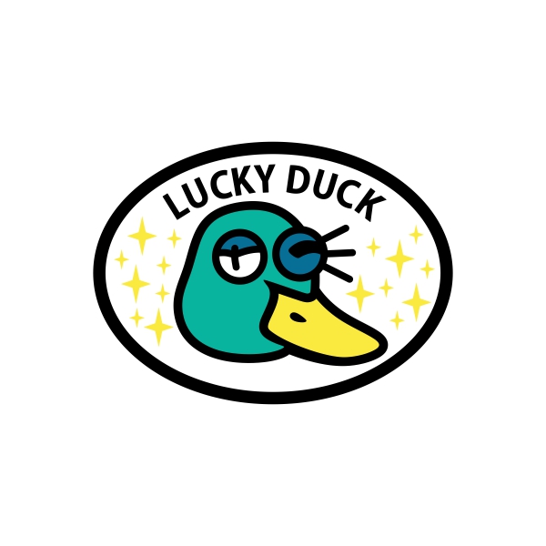 Luck Duck SVG Cuttable Design