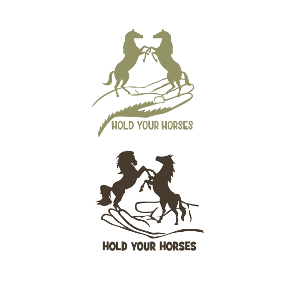 Hold your Horses Hand SVG Cuttable Designs