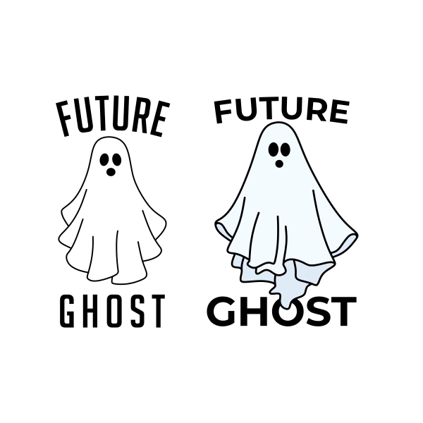 Future Ghost SVG Cuttable Designs