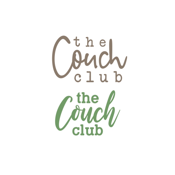 The Couch Club SVG Cuttable Designs