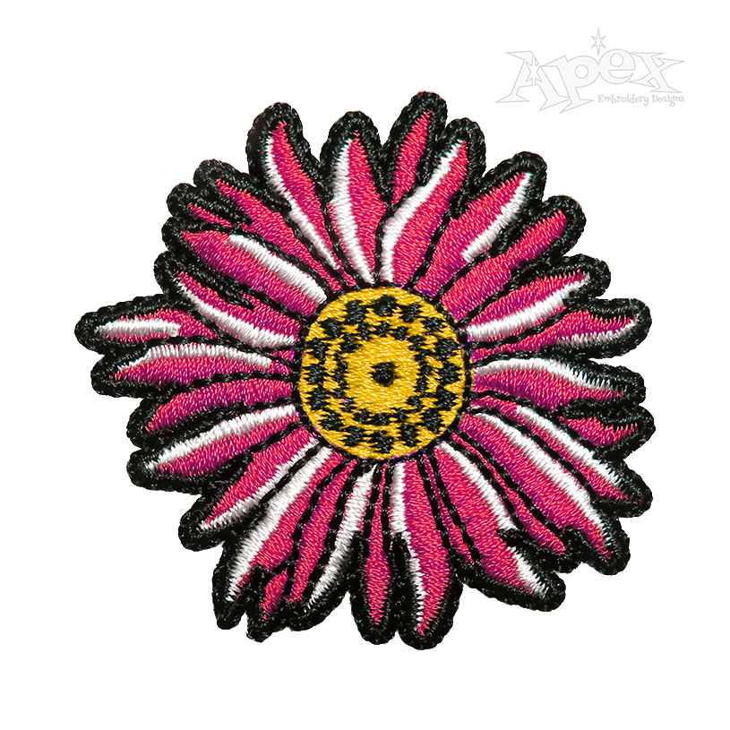 Sunflower Blooming Embroidery Design