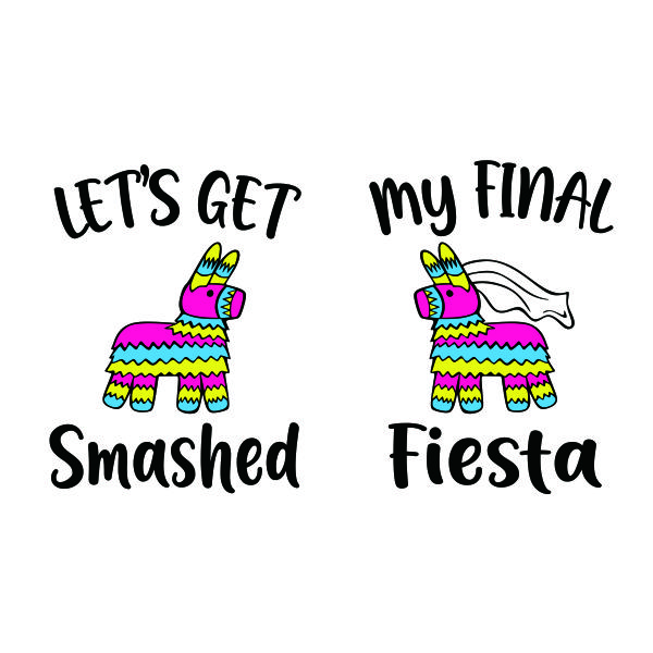 My Final Fiesta Pinata Llama Donkey Svg Designs