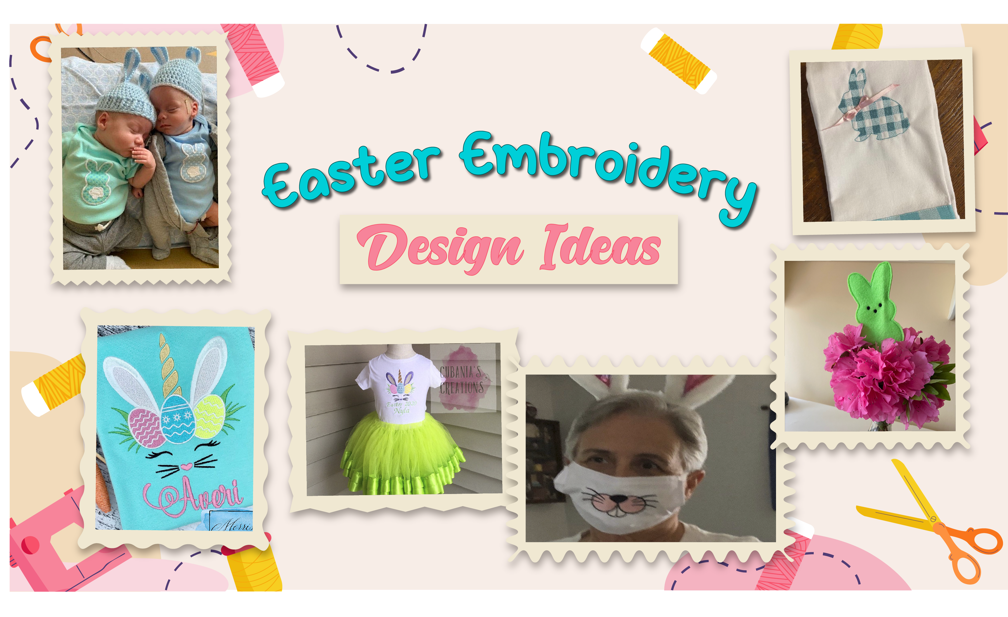 Easter Embroidery Design Ideas