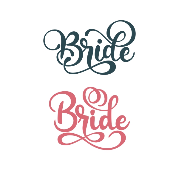 Bride #2 SVG Cuttable Design
