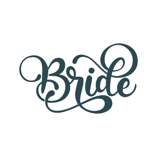 Bride #2 SVG | Apex Embroidery Designs, Monogram Fonts & Alphabets