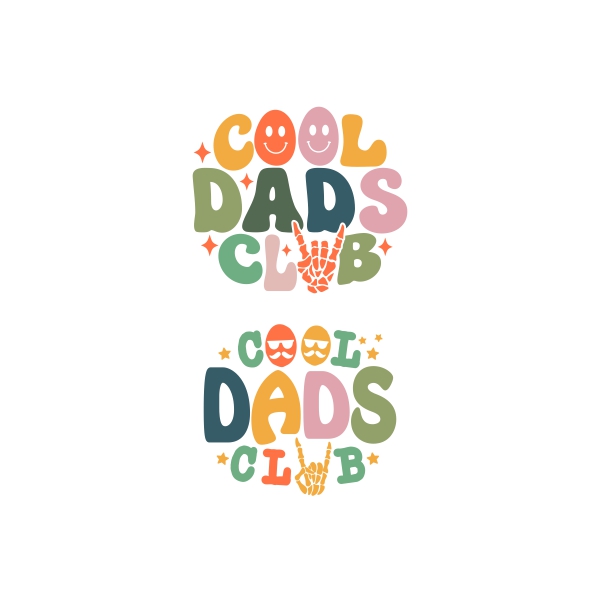 Cool Dad Club SVG