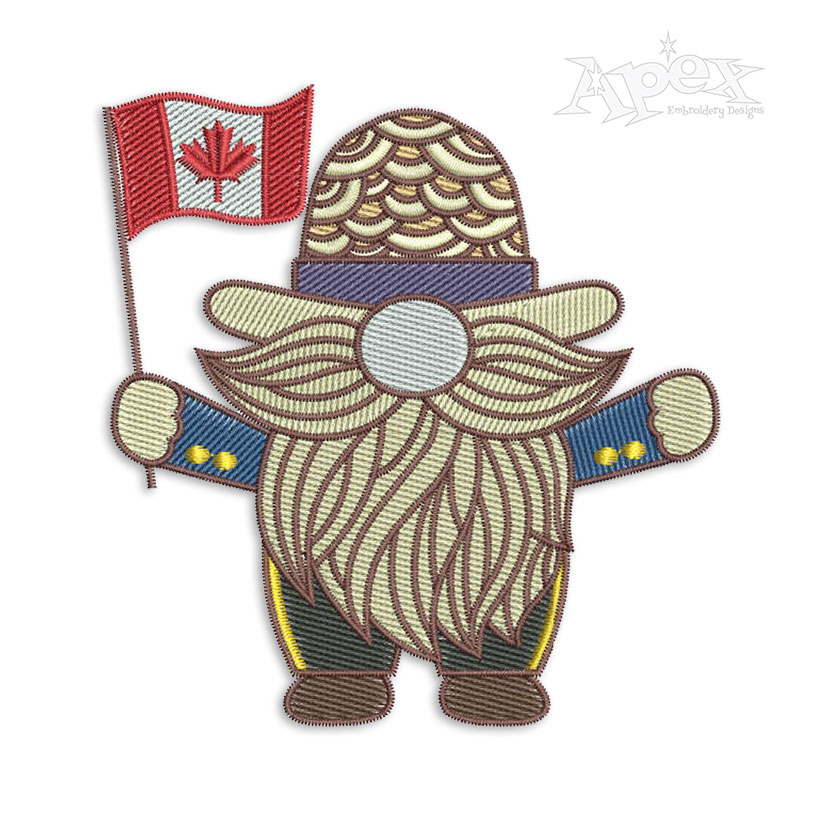 Canada Gnome Flag