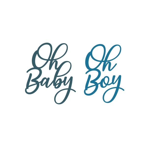 Oh Baby SVG Cuttable Designs