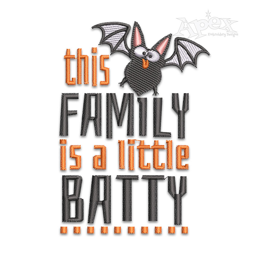 This Family is a Little Batty