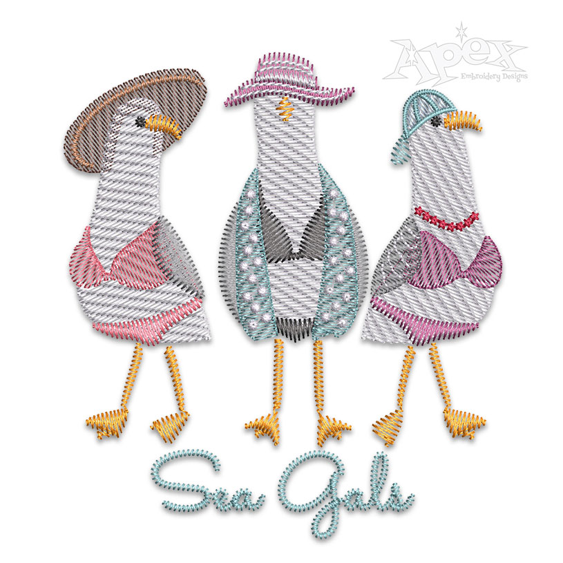 Sea Gals Seagulls