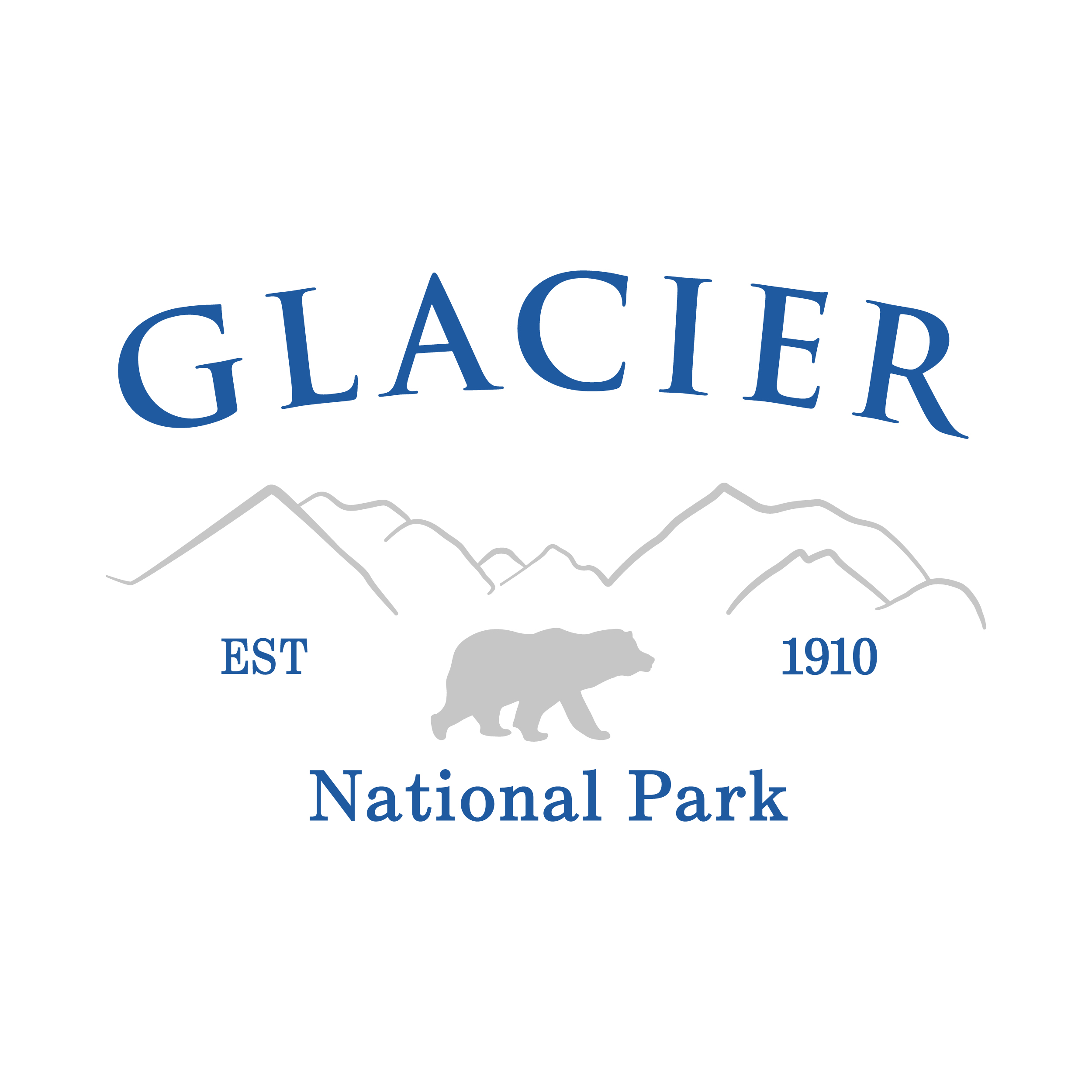 Glacier National Park SVG est 1910