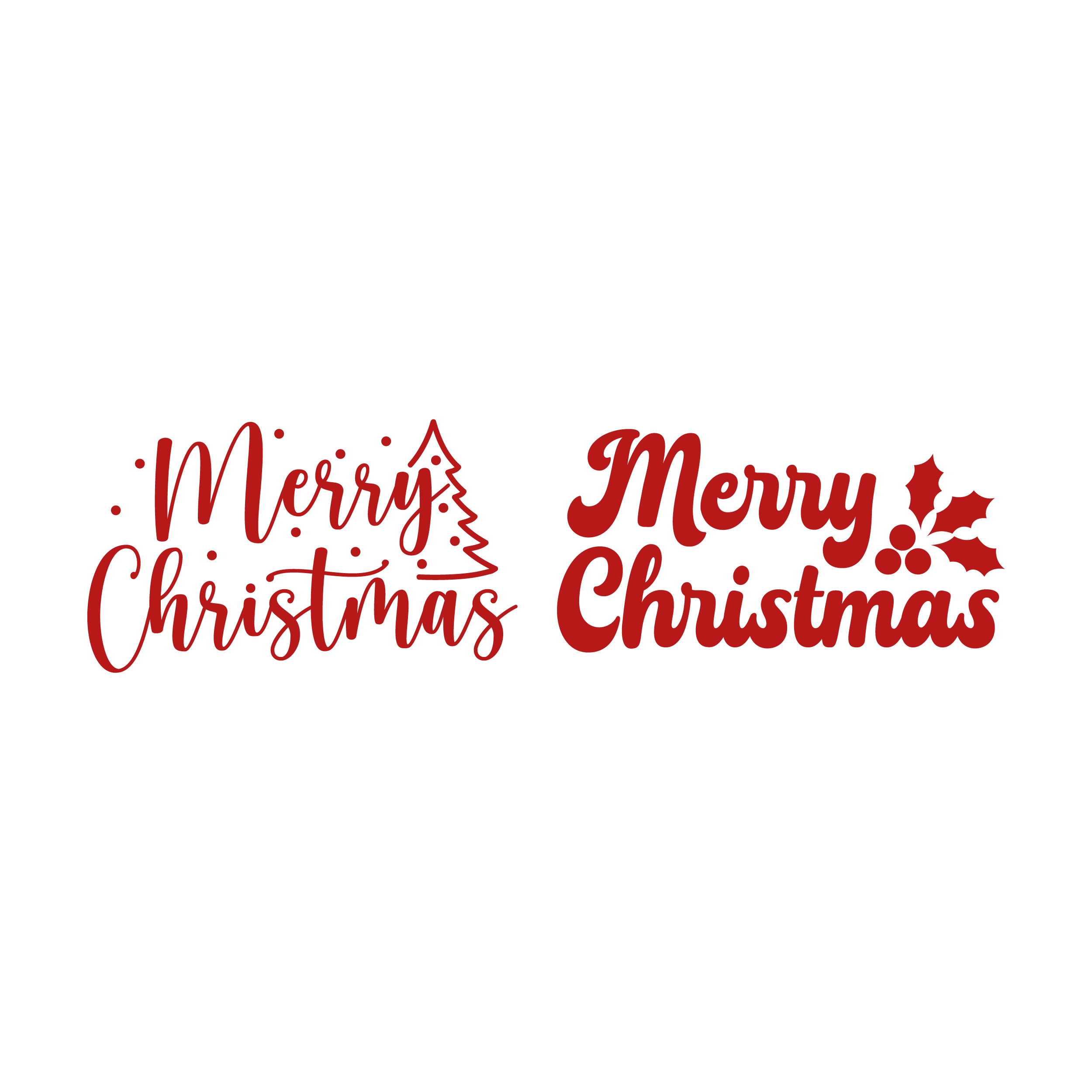 Merry Christmas SVG #2