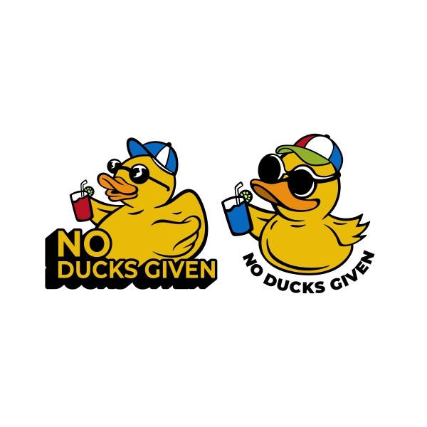 No Ducks Given SVG