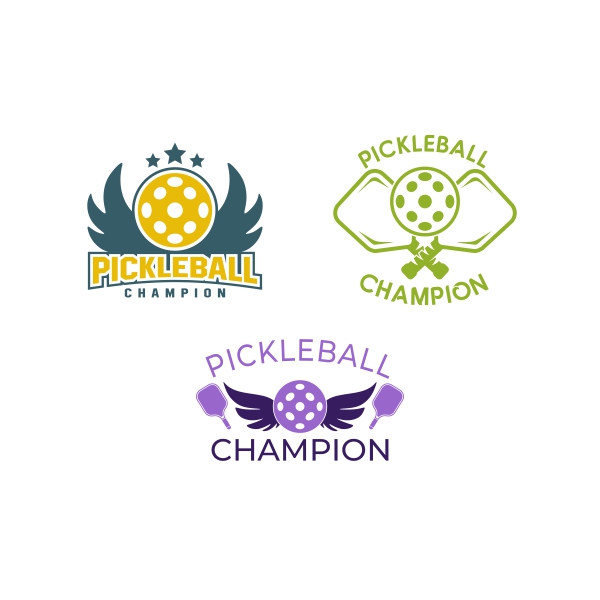Pickleball Champion SVG