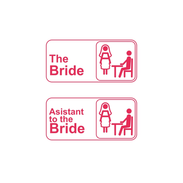 Assistant to the Bride SVG