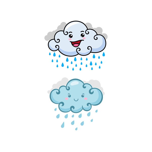 Cloud Rain SVG