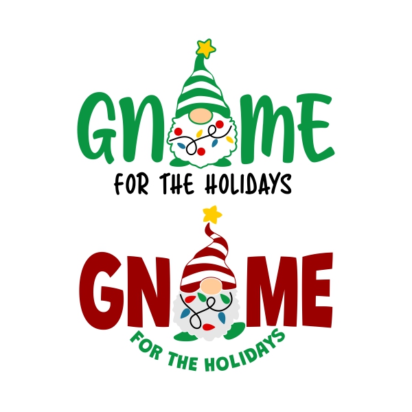 Gnomes for the Holidays SVG