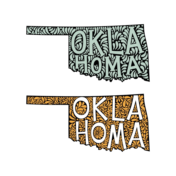 Oklahoma OK State SVG