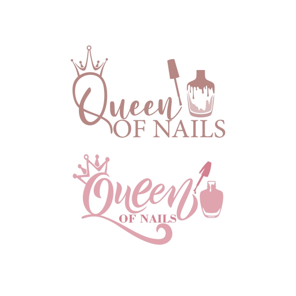 Queen of Nails SVG
