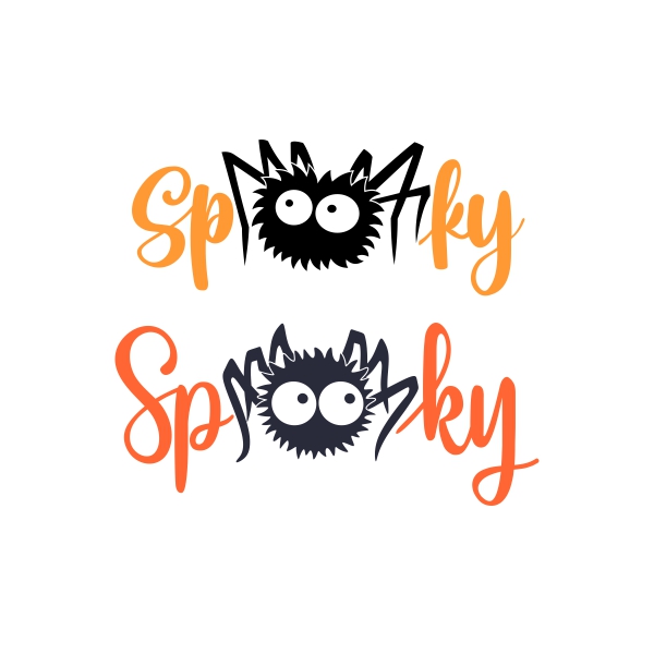 Spooky Spider SVG