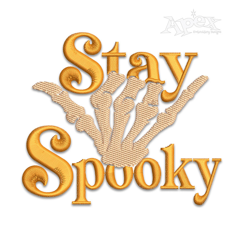 Stay Spooky Halloween Hand