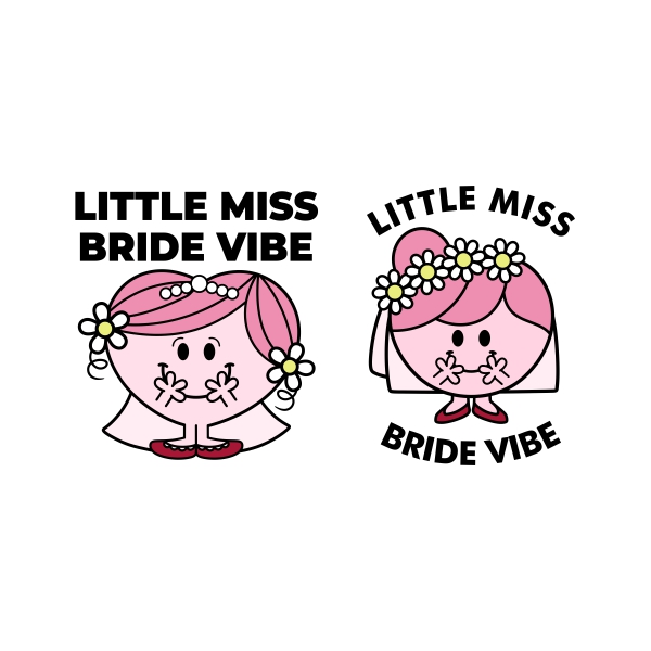 Little Miss Bride Vibe SVG