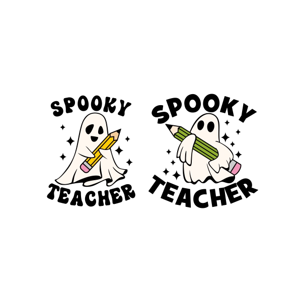 Spooky Teacher SVG