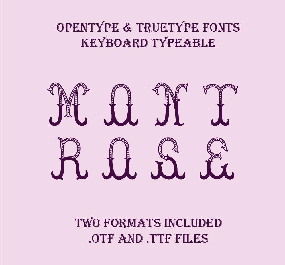 Montrose TrueType Font